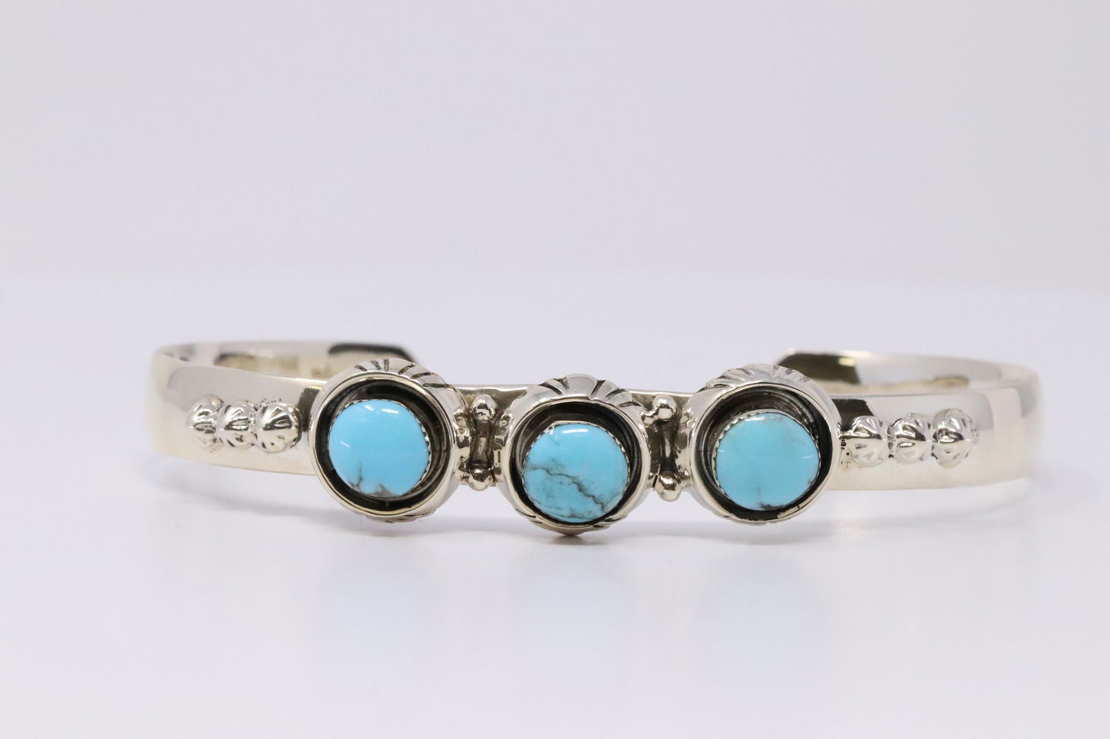 Native American Navajo Handmade Sterling Silver (1 of 4)