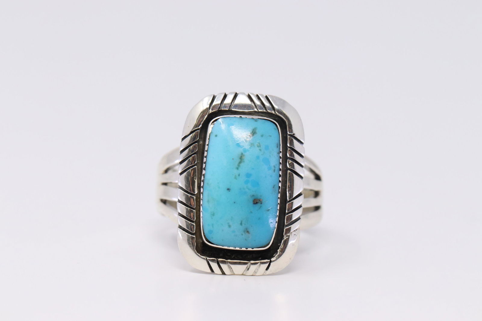 Native American Navajo Handmade Sterling Silver (1 of 4)