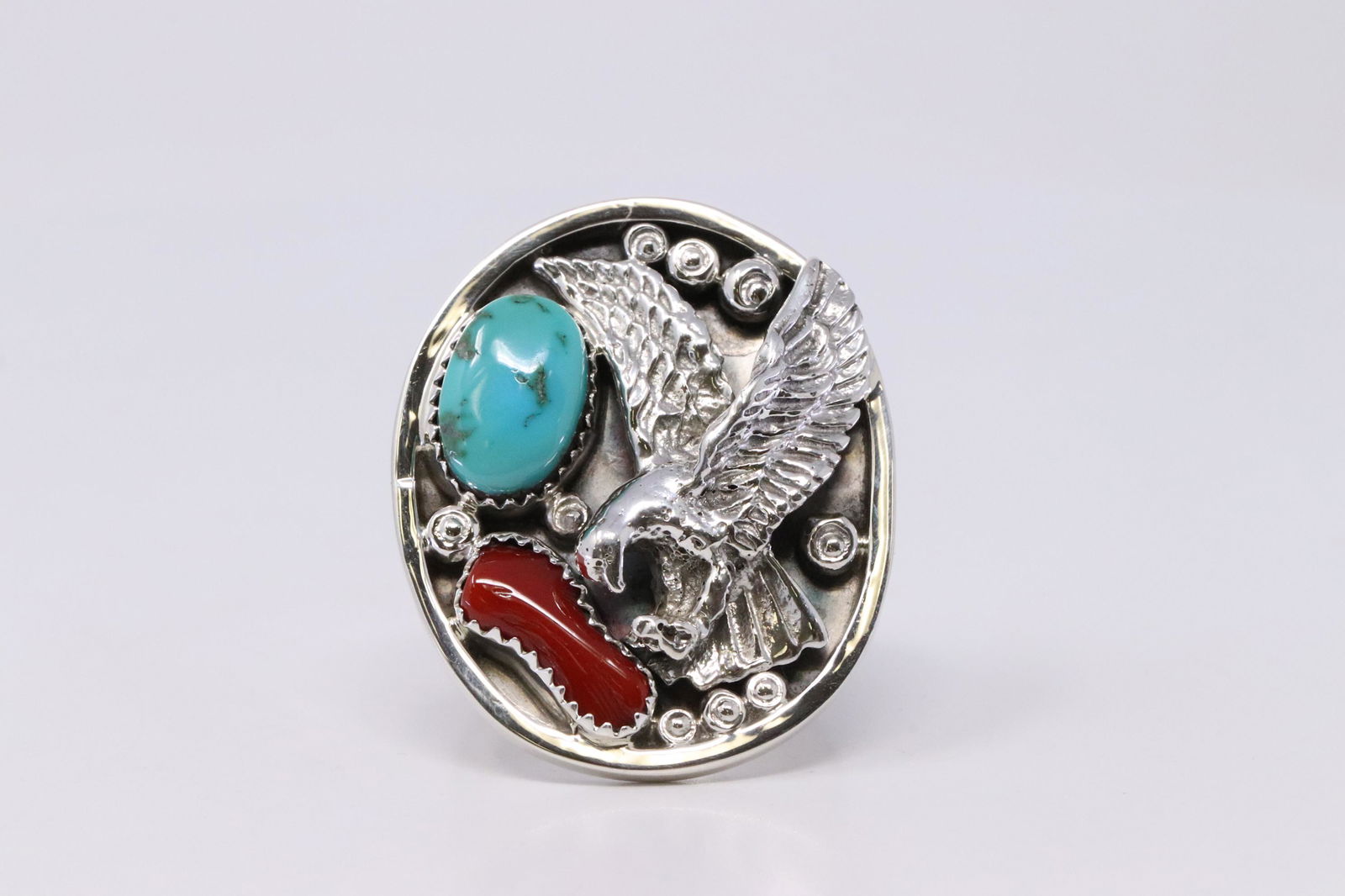 Native American Navajo Handmade Sterling Silver (1 of 4)