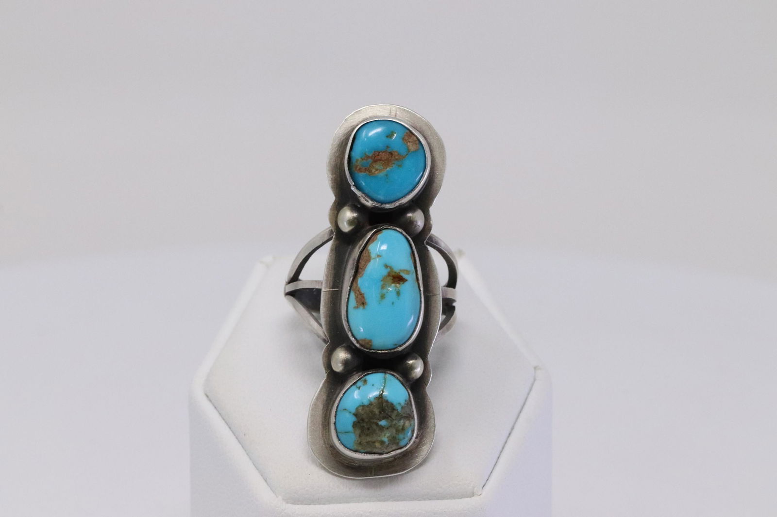 Native American Navajo Handmade Sterling Silver (1 of 4)