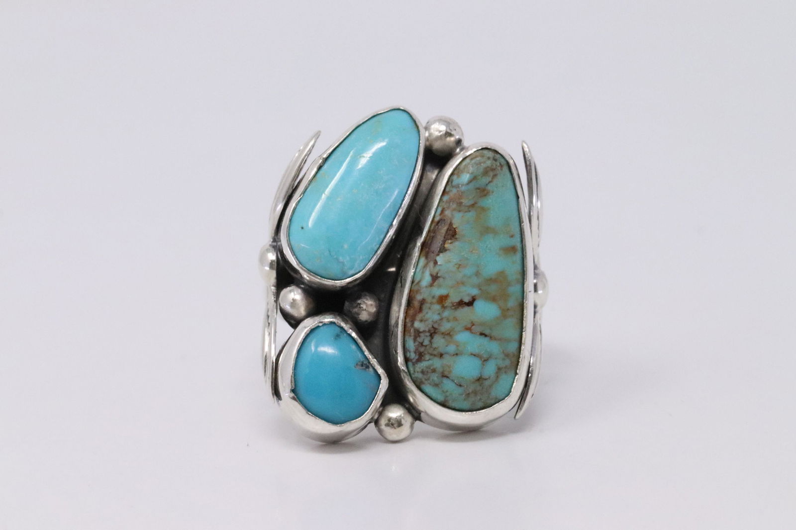 Native America Navajo Handmade Sterling Silver (1 of 4)