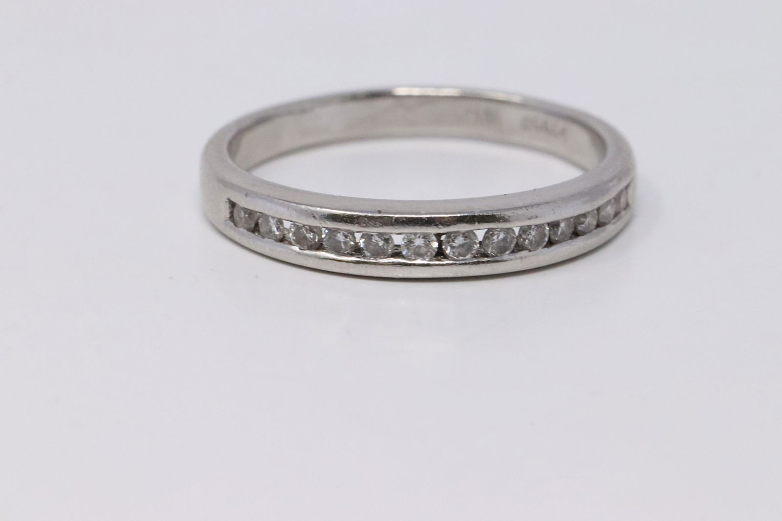 .950 Platinum Diamond Band (1 of 4)