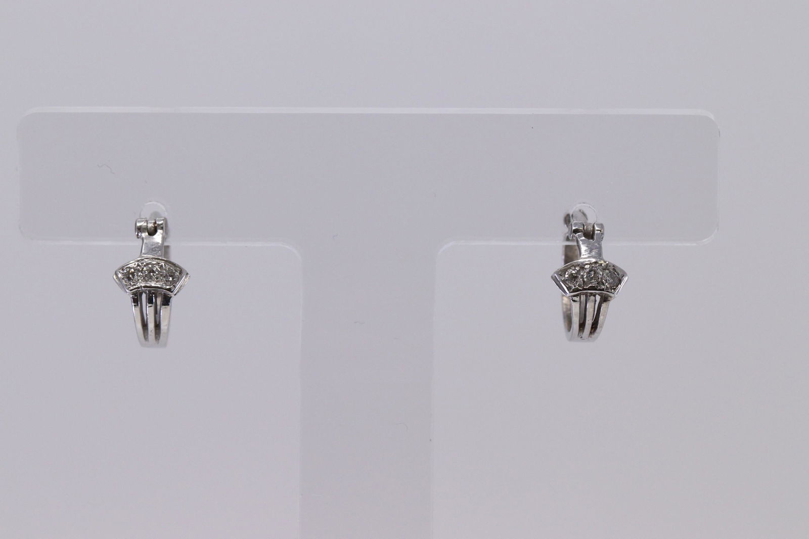 Ladies Diamond Earrings (1 of 4)