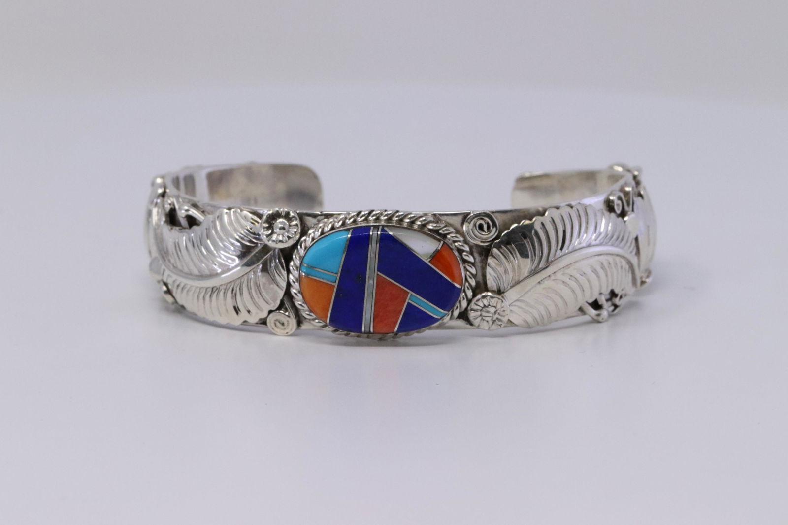 Native American Navajo Handmade Sterling Silver (1 of 5)
