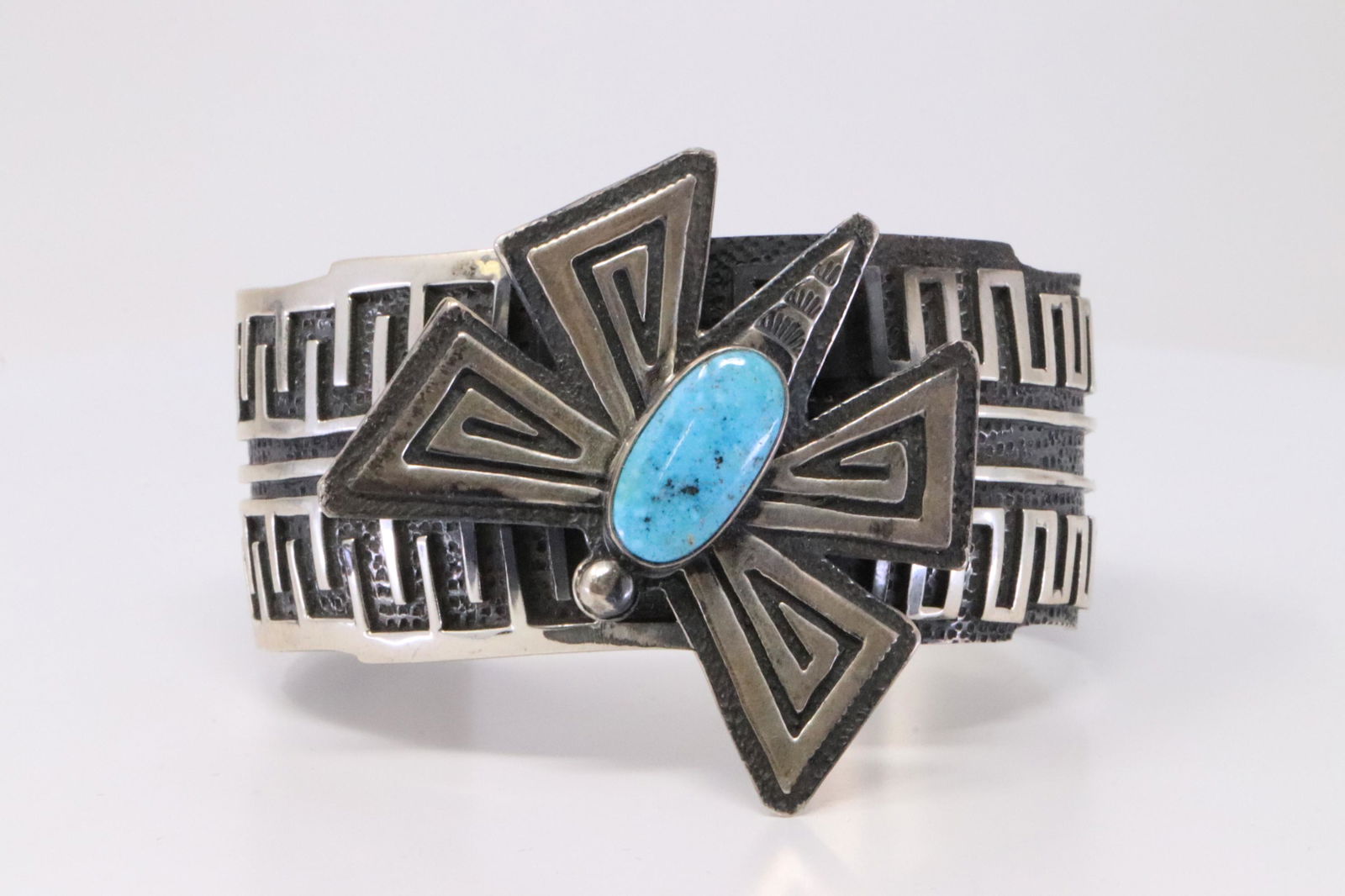 Native American Navajo Handmade Sterling Silver (1 of 4)