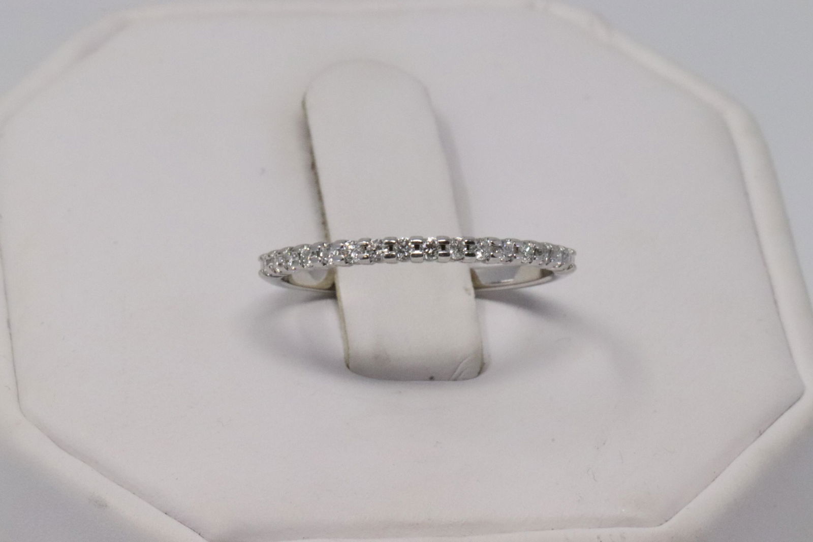 14Kt Diamond Band Ring (1 of 5)