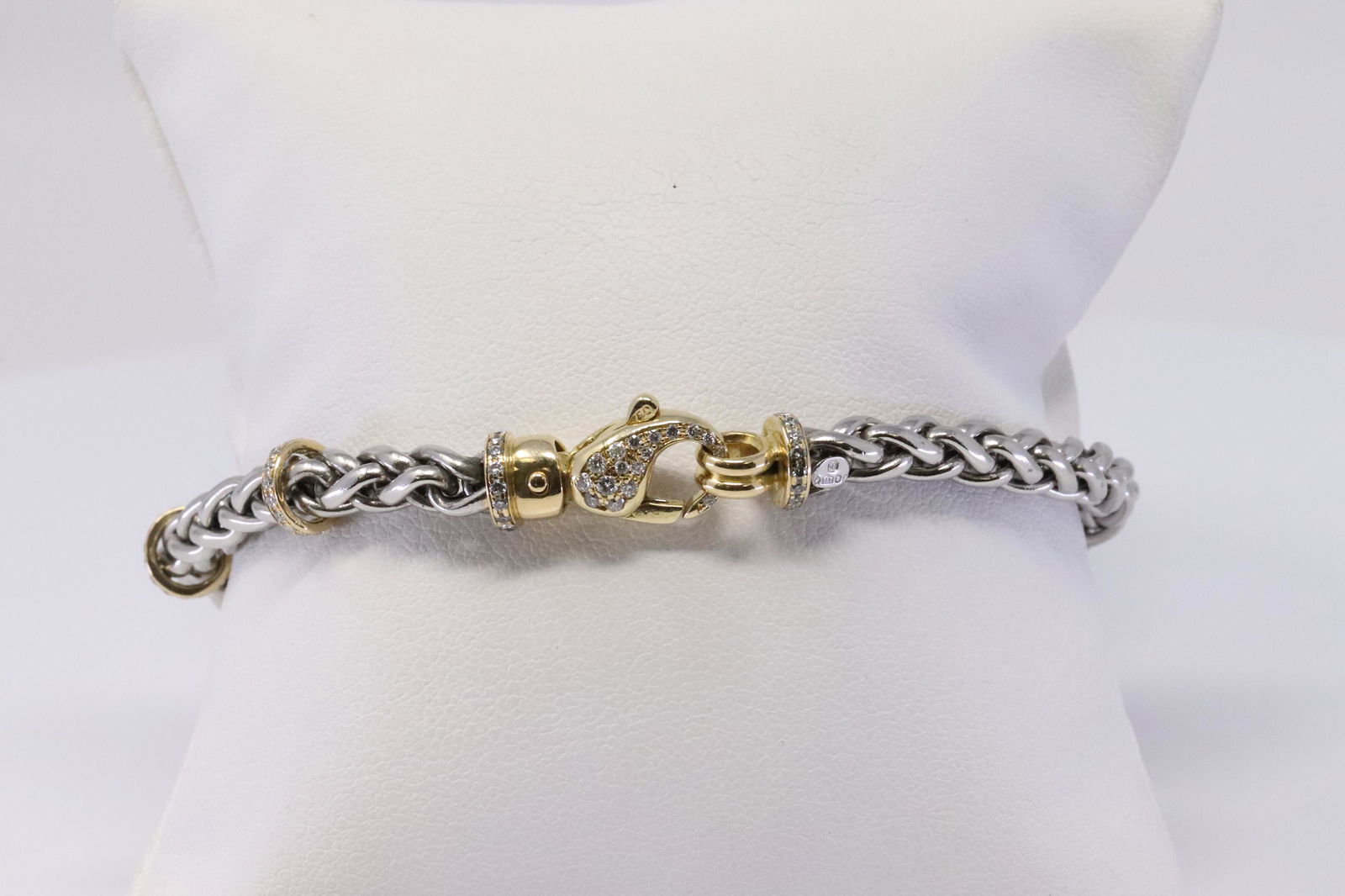 18KT/Platinum Diamond Bracelet (1 of 4)