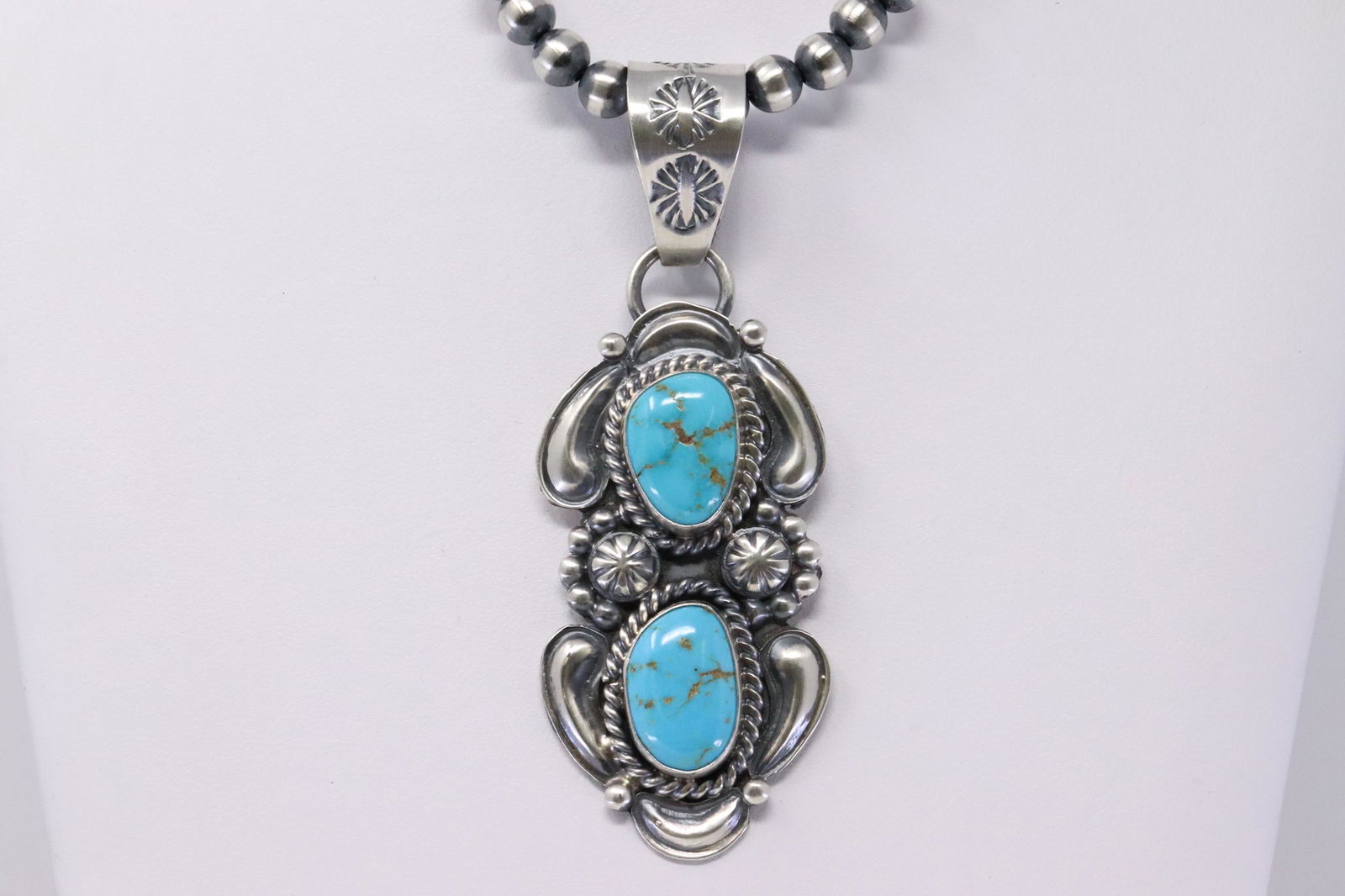 Native American Navajo Handmade Sterling Silver (1 of 4)