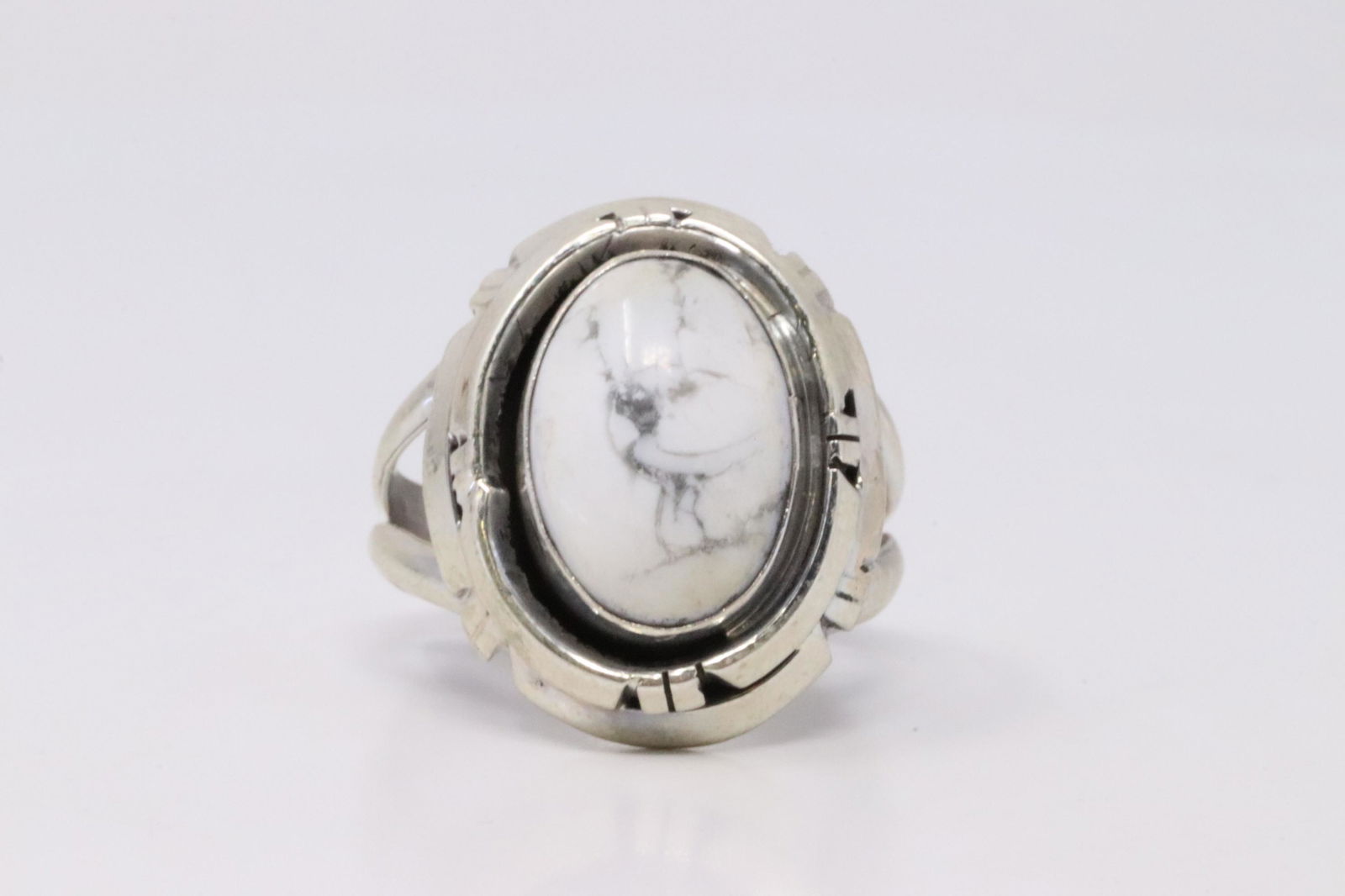 Native American Navajo Handmade Sterling Silver White (1 of 4)