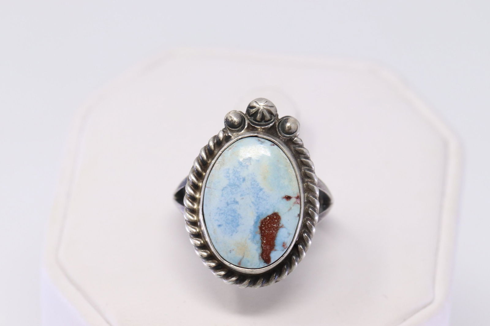 Native American Navajo Handmade Sterling Silver Golden (1 of 5)