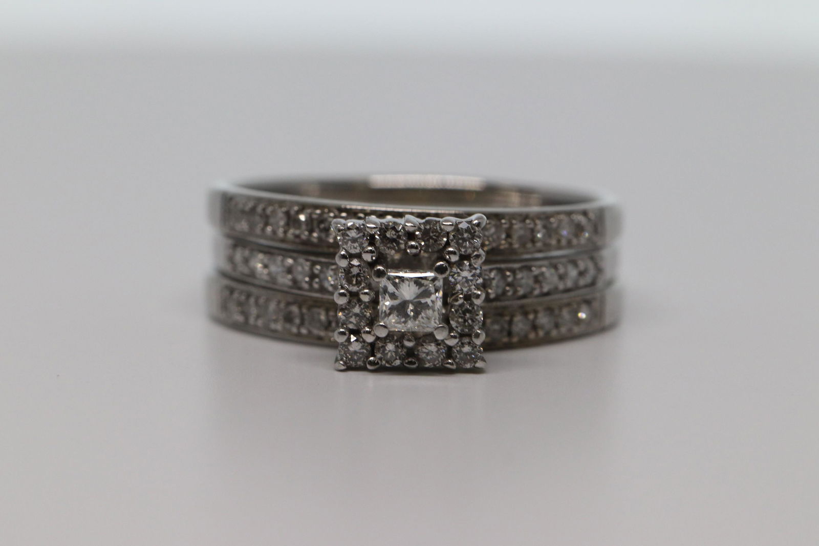 14KT Diamond Bridal Set (1 of 4)