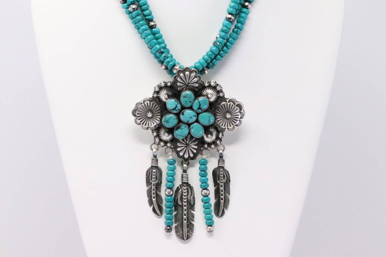 Native American Navajo Handmade Sterling Silver (1 of 6)