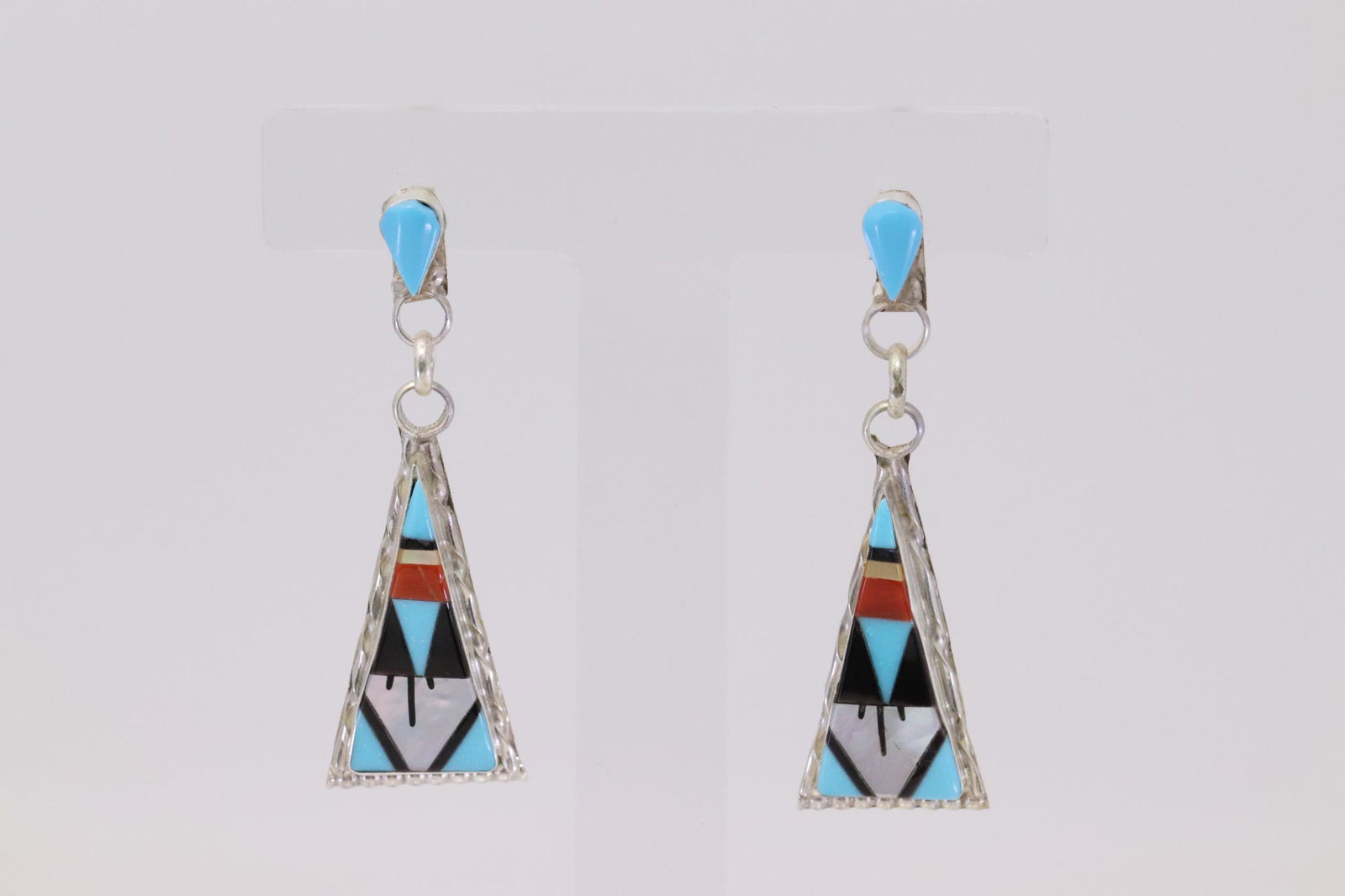 Native America Handmade Zuni Sterling Silver (1 of 4)