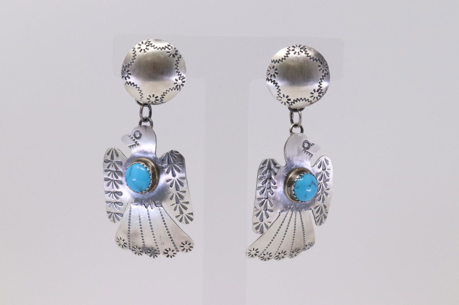 Native American Navajo Handmade Sterling Silver Eagle (1 of 4)