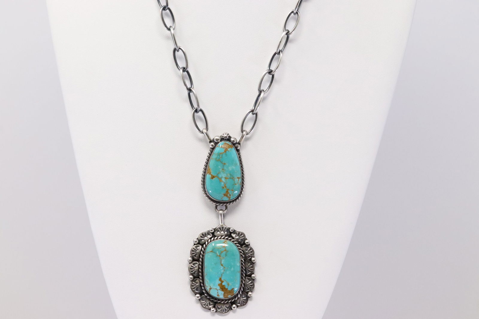 Native America Handmade Navajo Sterling Silver Kingman (1 of 4)