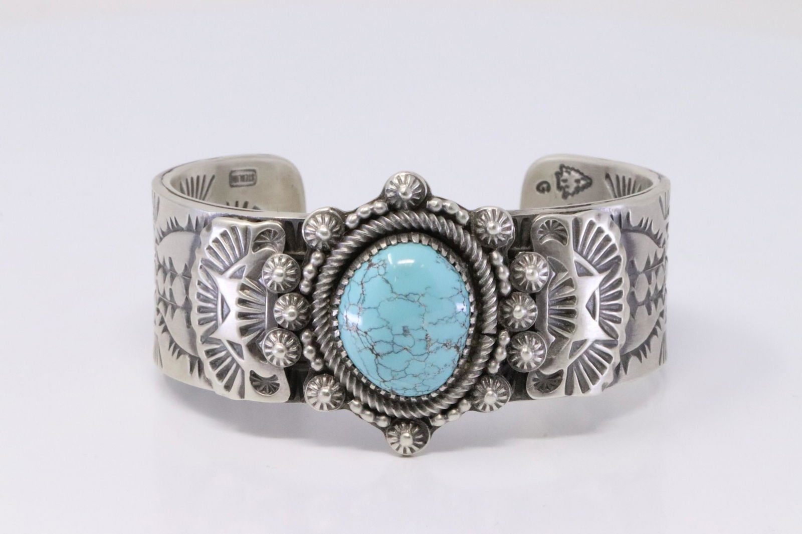 Native American Navajo Handmade Sterling Silver (1 of 4)