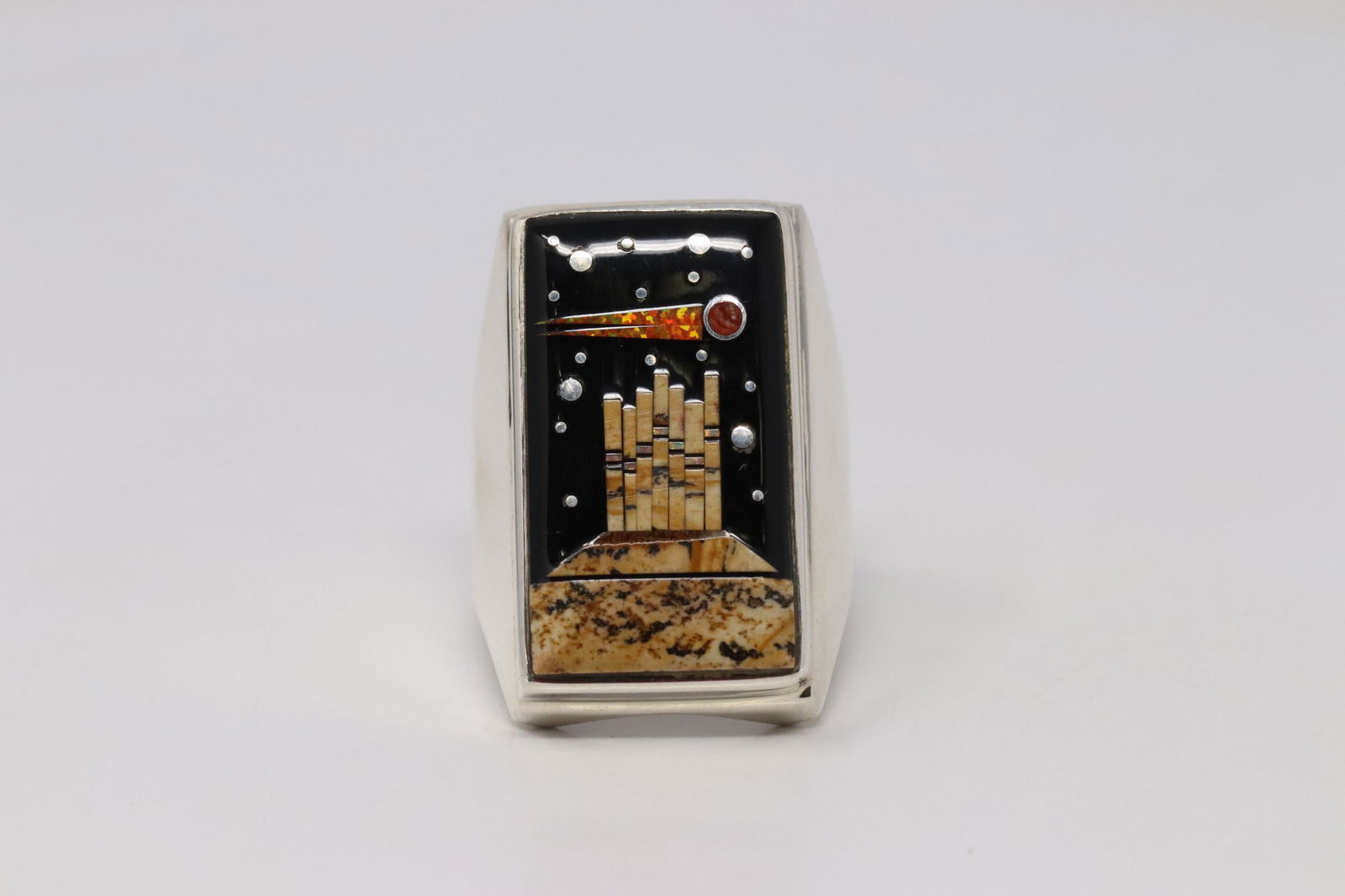 Native America Handmade Navajo Sterling Silver Sky (1 of 4)