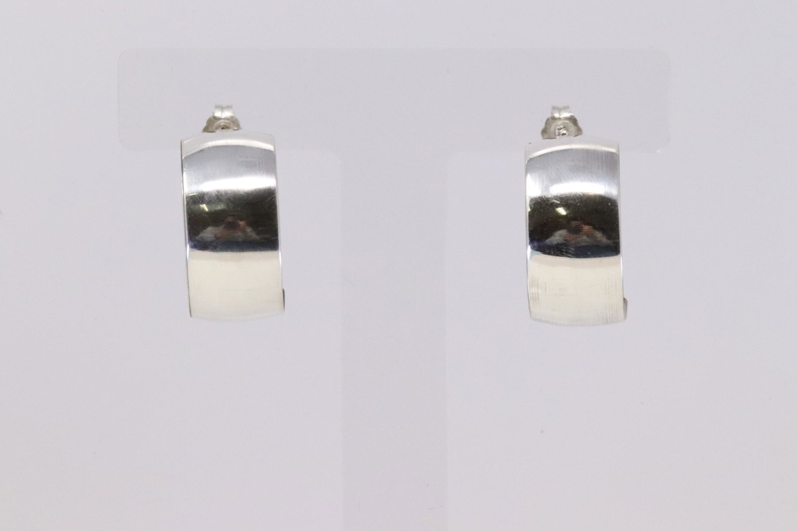 Native America Navajo Handmade Sterling Silver Hoop: This is a Native America Navajo Handmade Sterling Silver Hoop Earring's By Robert Cadman.