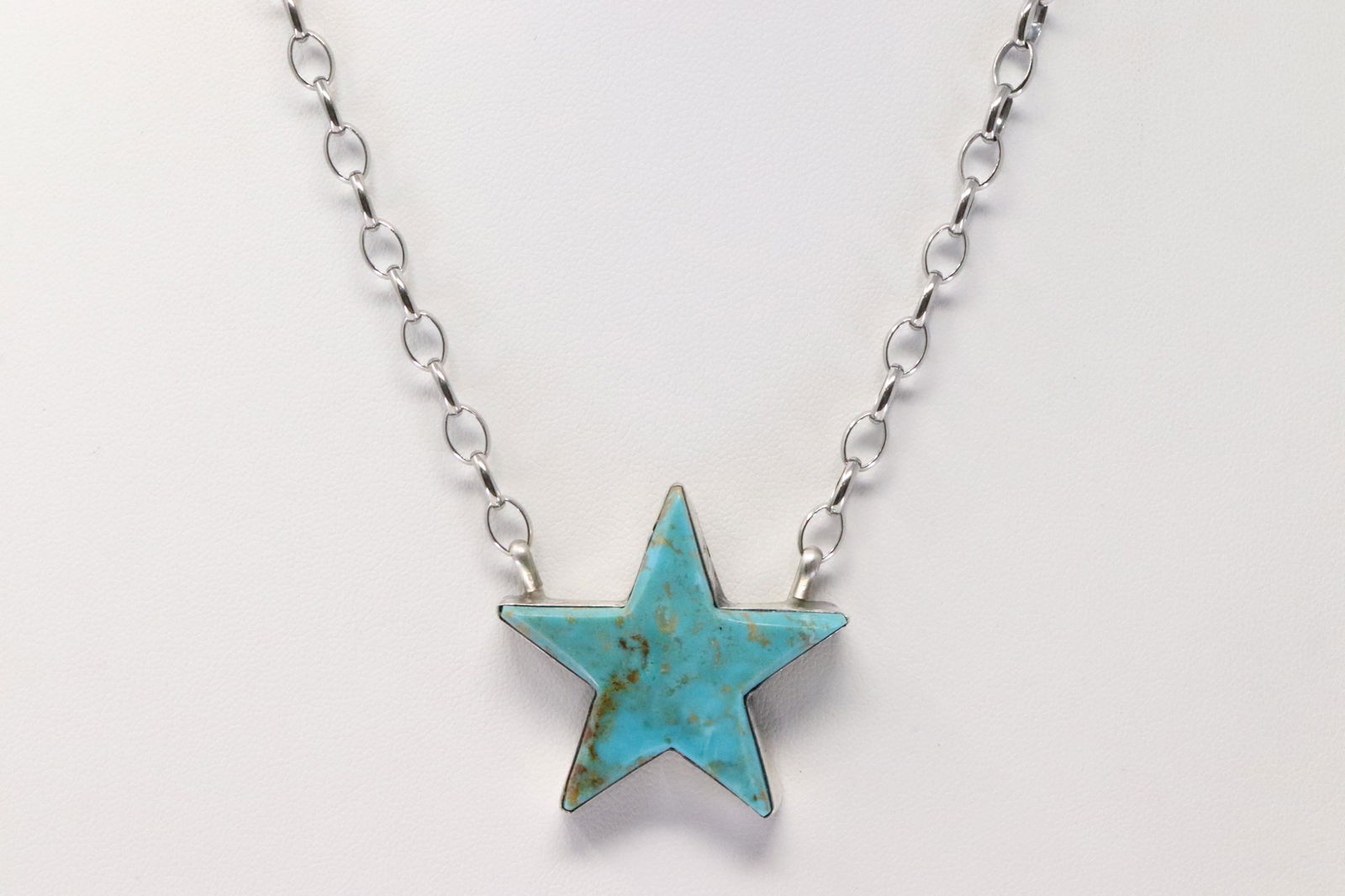 Native America Navajo Handmade Sterling Silver Star (1 of 4)
