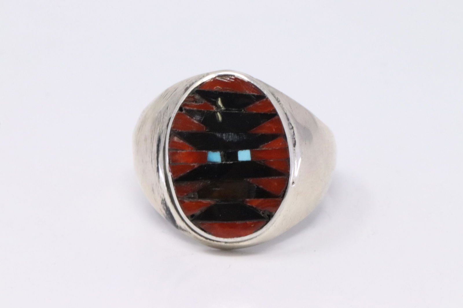 Native America Zuni Handmade Sterling Silver (1 of 4)