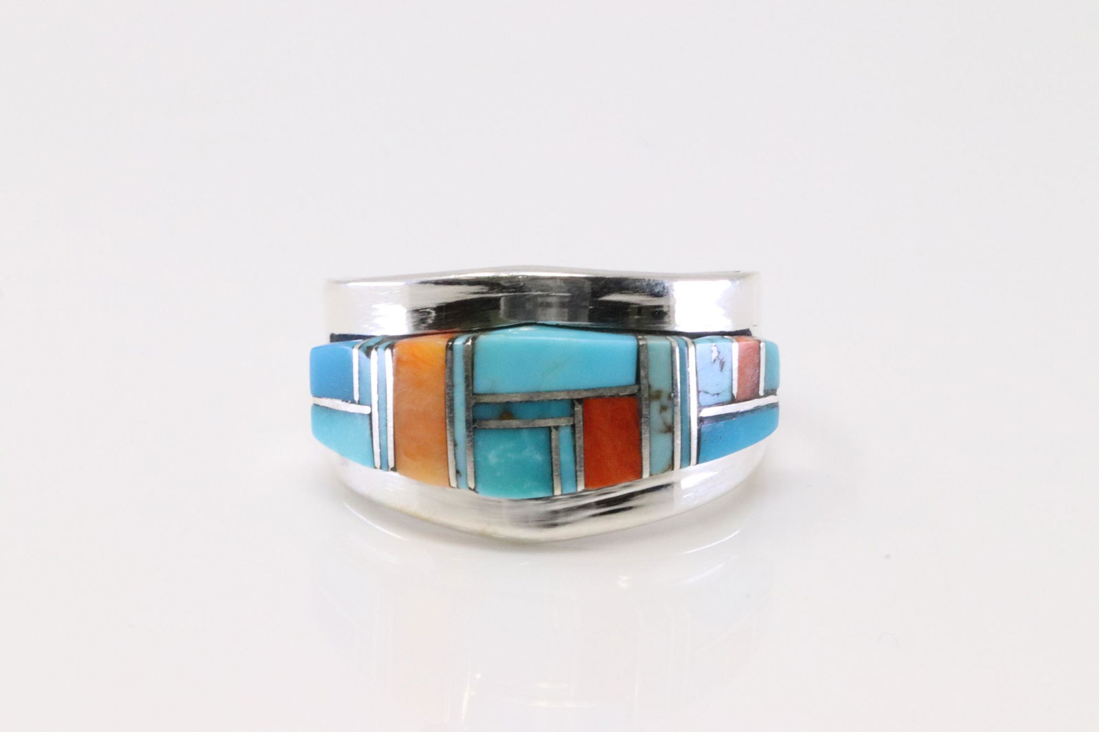 Native American Navajo Handmade Sterling Silver (1 of 5)