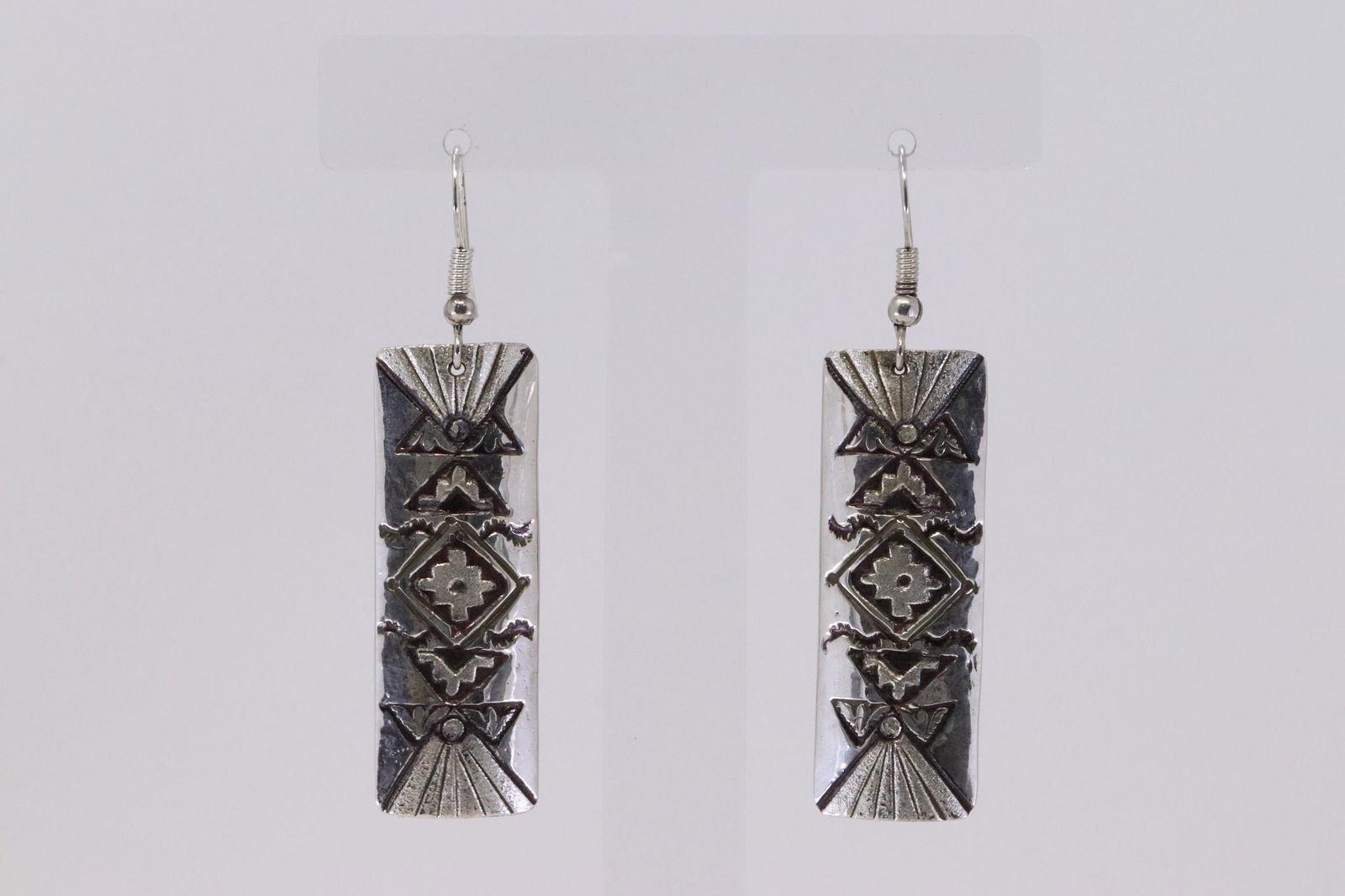 Native American Navajo Handmade Sterling Silver Dangle (1 of 4)