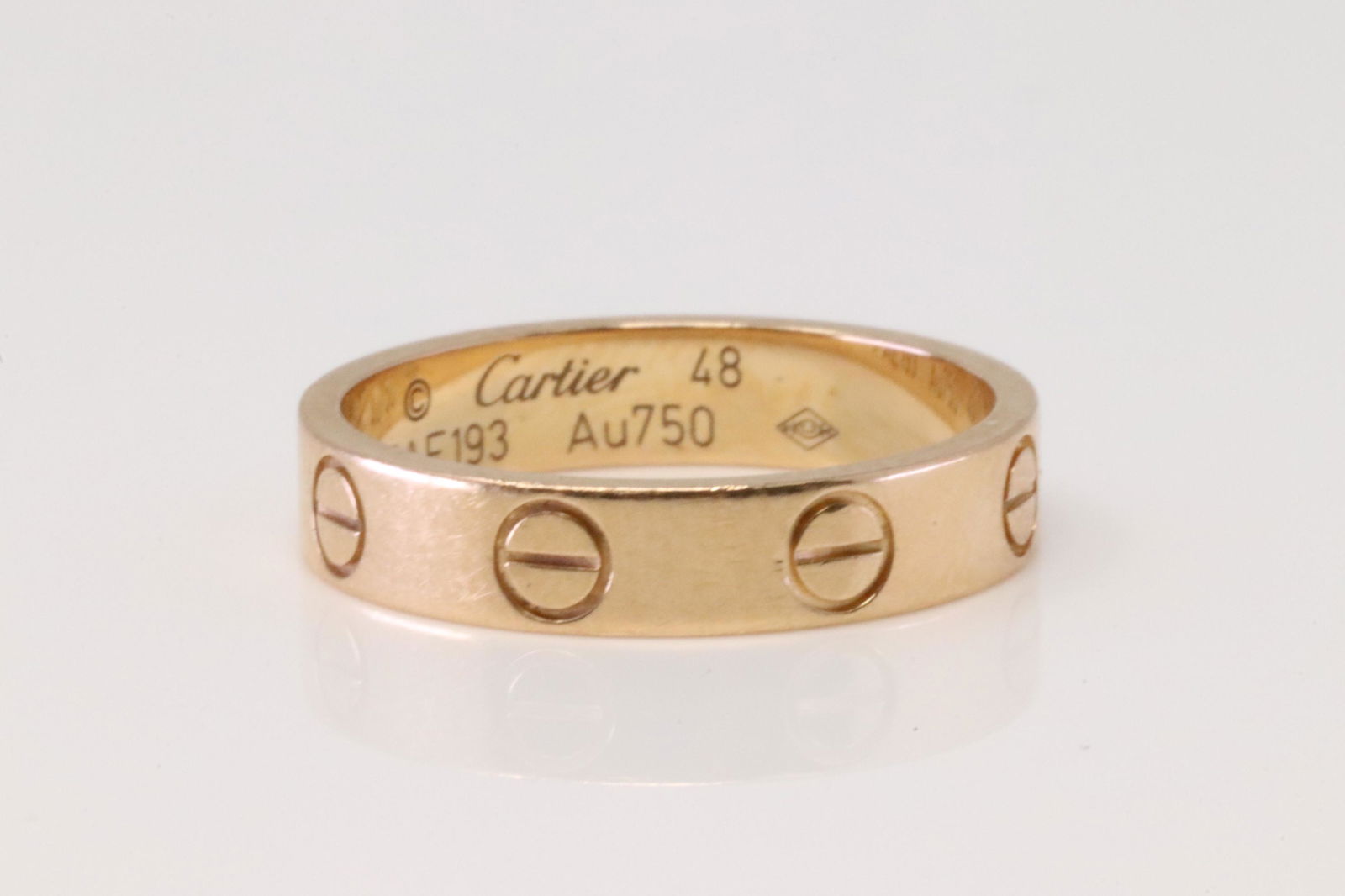 Cartier Love Ring 18Kt Rose Gold (1 of 4)