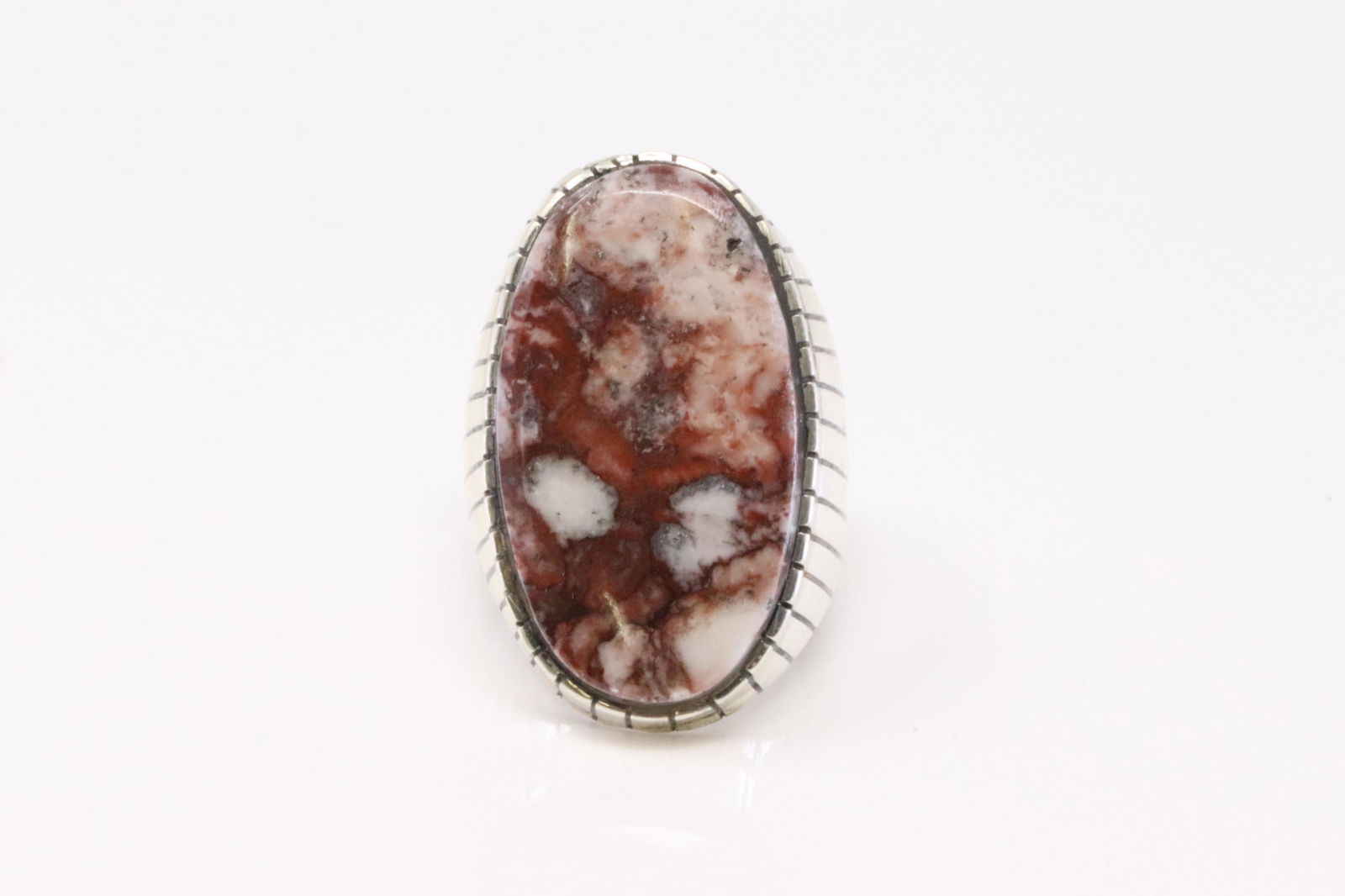 Native America Navajo Handmade Sterling Silver Wild Horse Ring By R. (1 of 4)