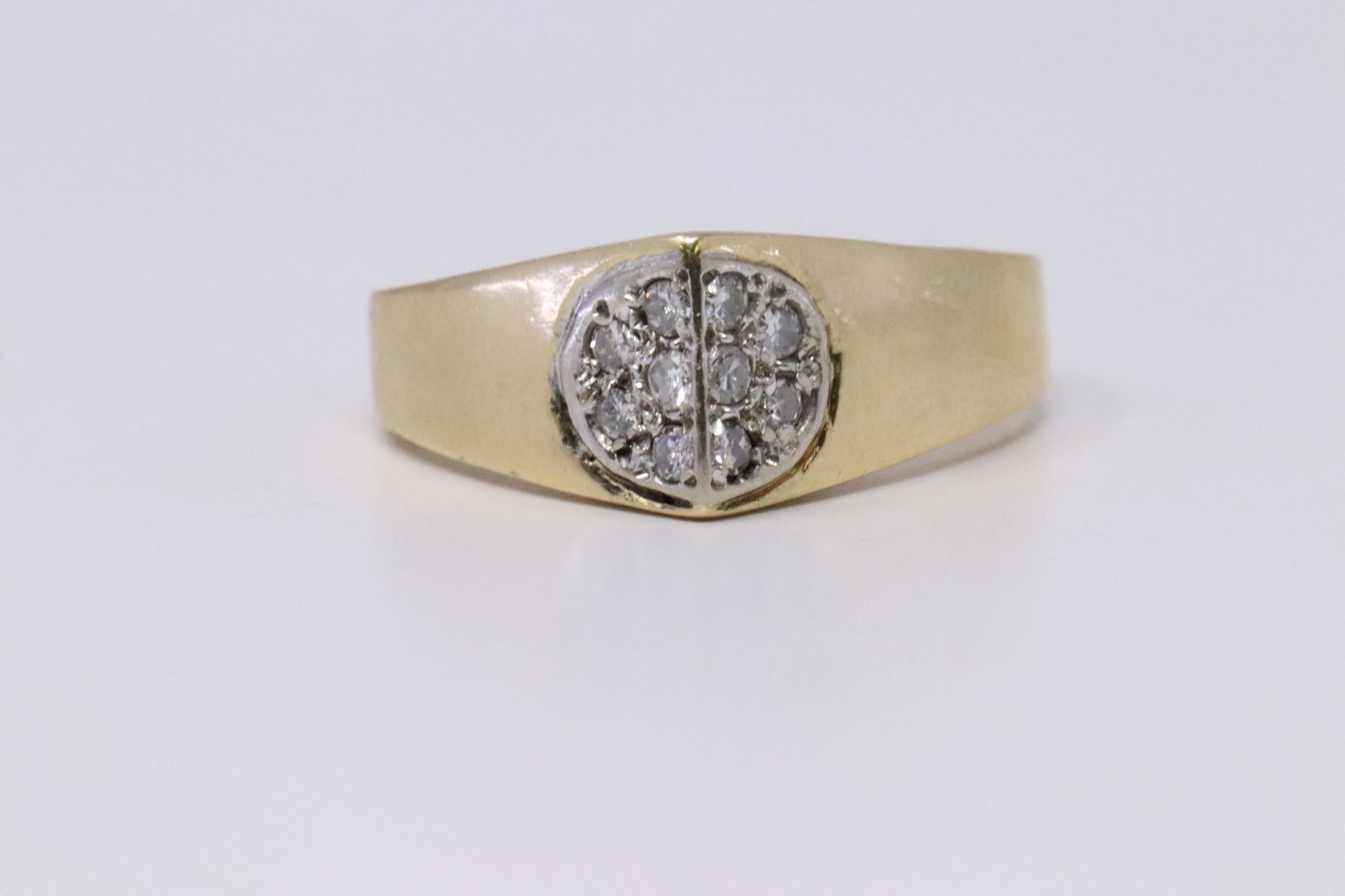 14Kt Vintage Diamond Ring (1 of 4)