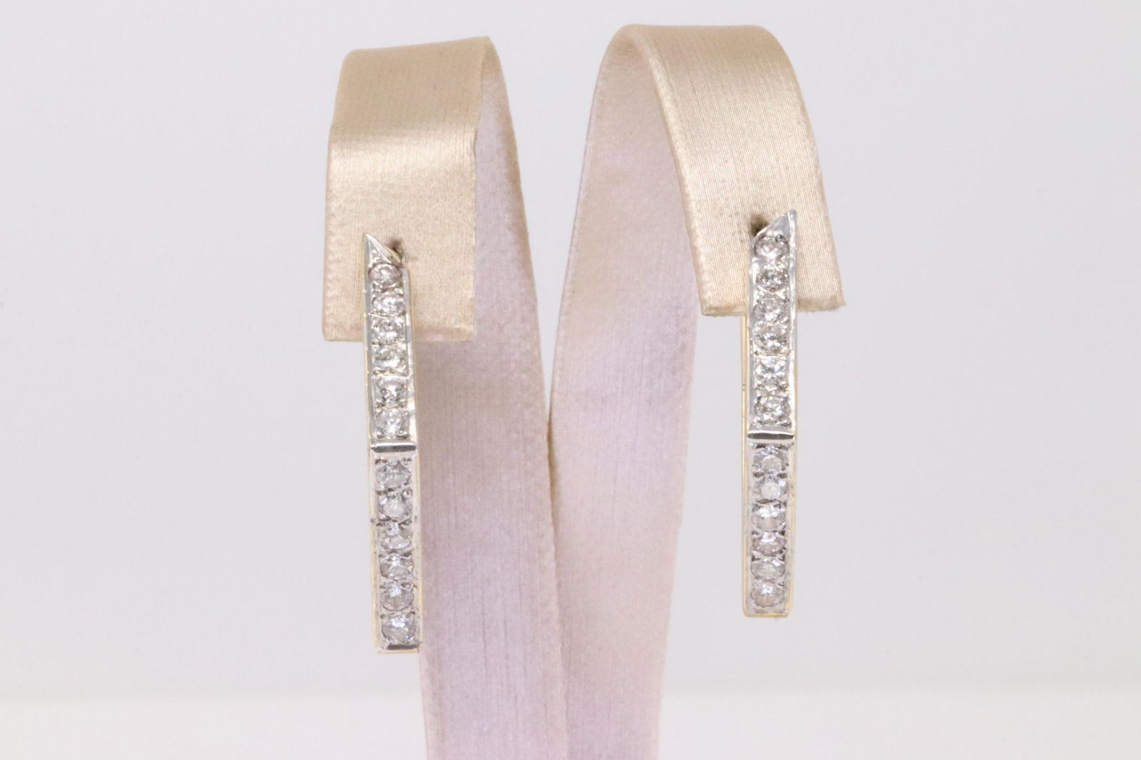 Diamond Hoop Earring 14Kt. (1 of 4)