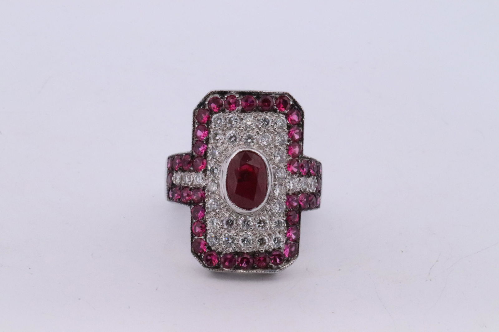 14Kt Rubies | Diamond Ring (1 of 4)