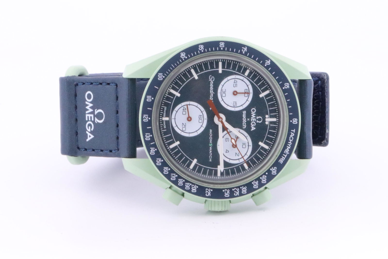 Swatch x Omega Bioceramic Moonswatch Mission to Earth OMEGA x Swatch Bioceramic Speedmaster (1 of 9)