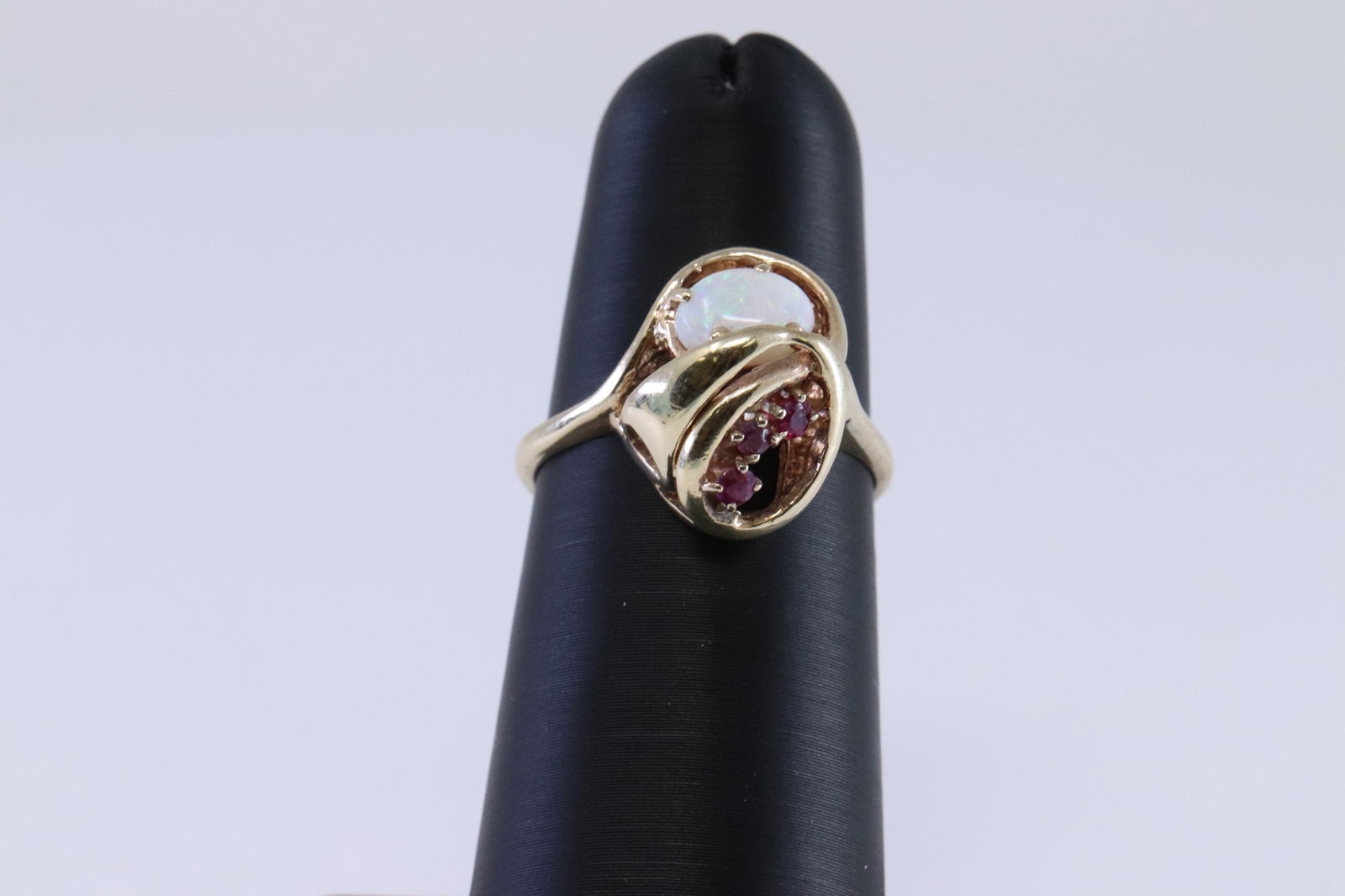 Ladies Opal | Ruby Ring (1 of 3)