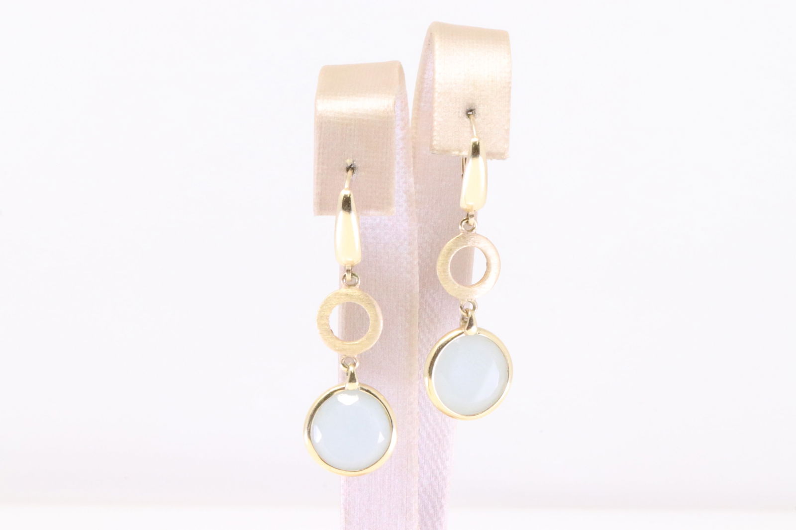 Wire Stone Dangling Earring 14Kt. (1 of 4)