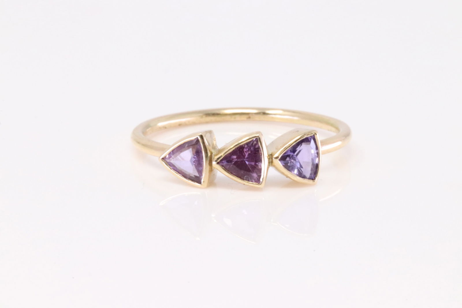 Multi-Color Sapphire Ring 14Kt. (1 of 4)