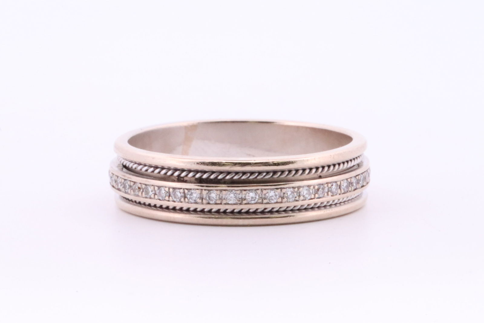 Spinning Band Diamond Ring 14Kt. (1 of 4)