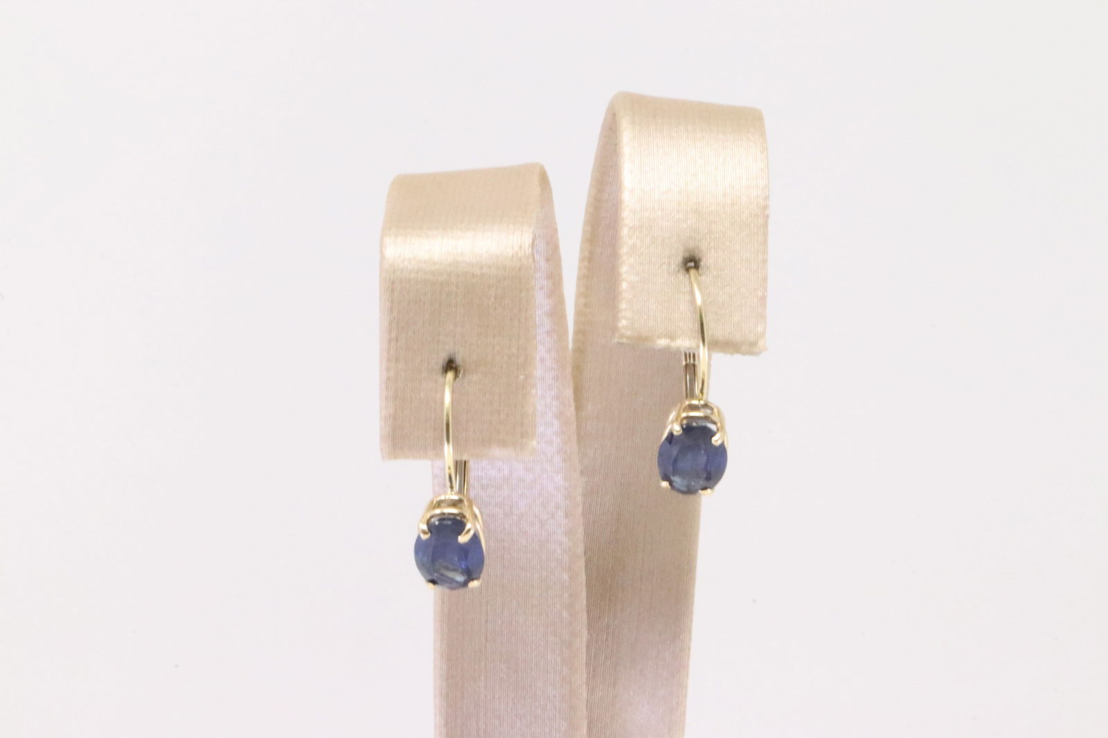 Sapphire Hoop Earring 14Kt. (1 of 4)