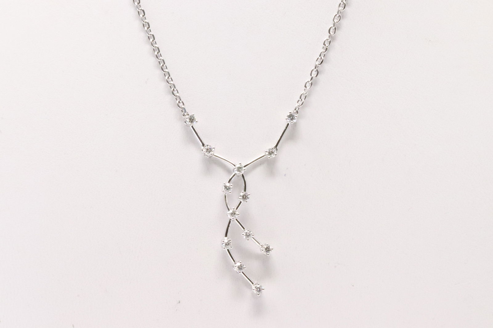 Diamond Necklace 14Kt. (1 of 4)