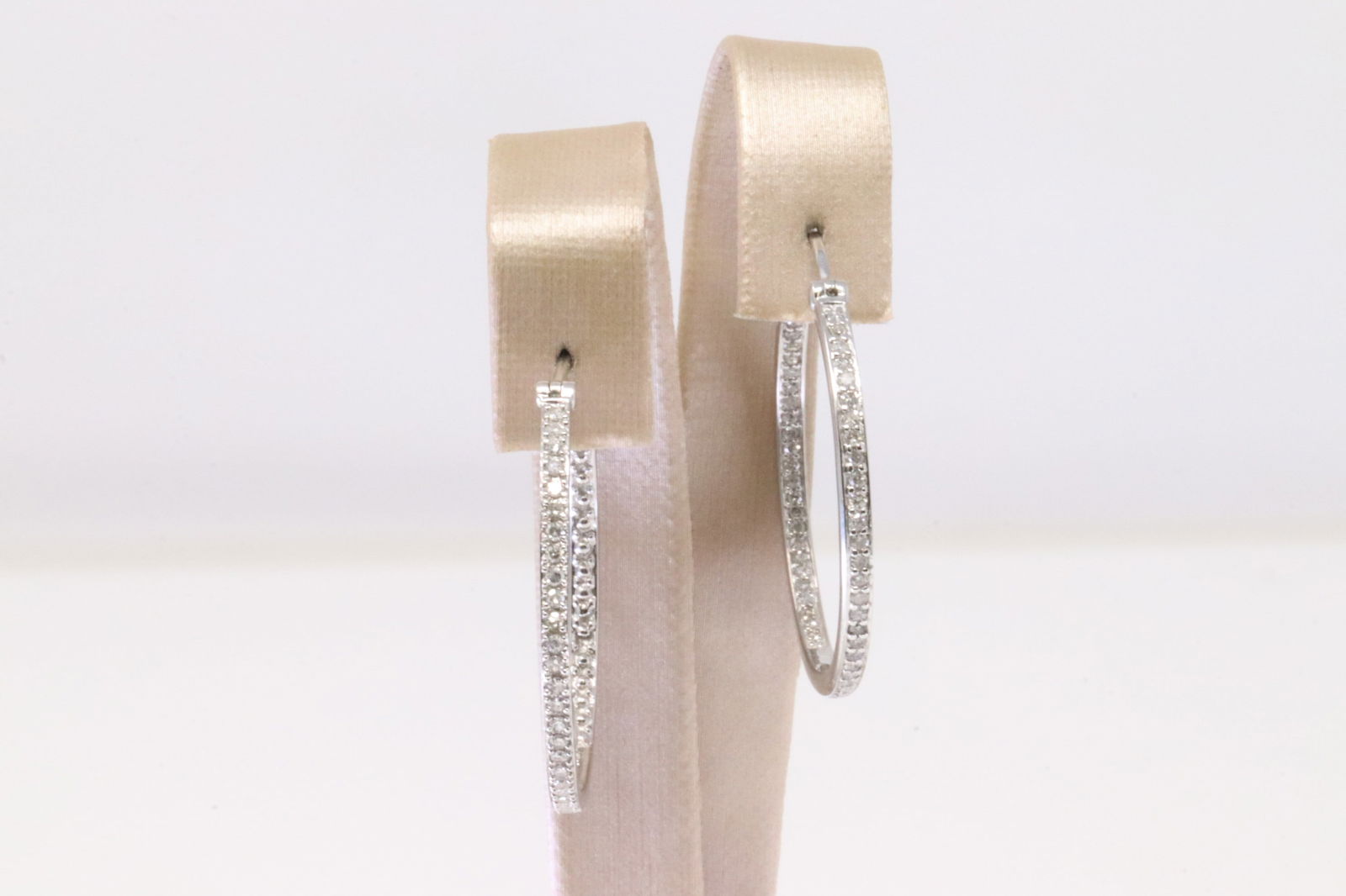 Diamond Hoop Earring 14Kt. (1 of 4)