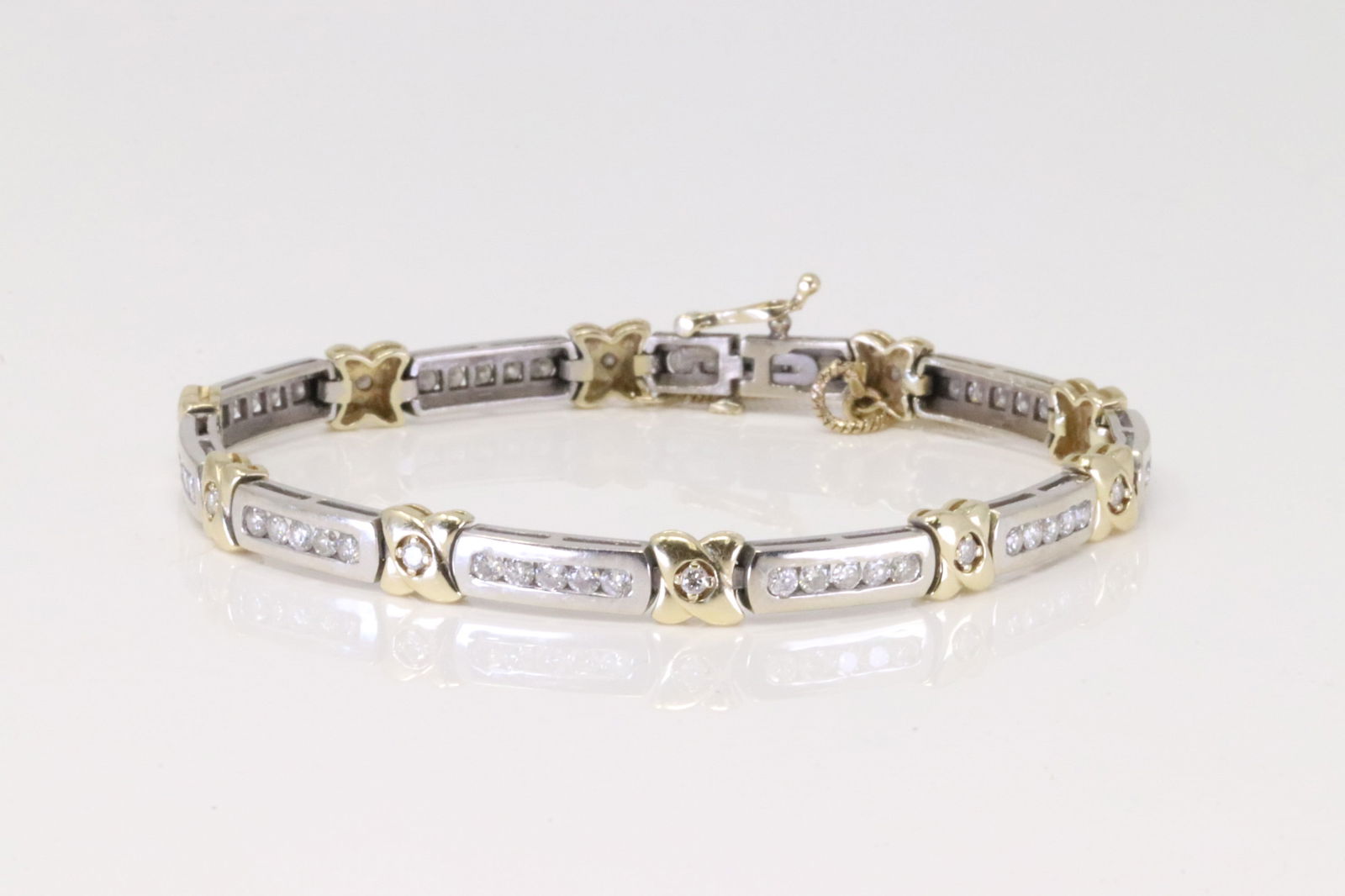 Diamond Bracelet 14Kt. (1 of 5)