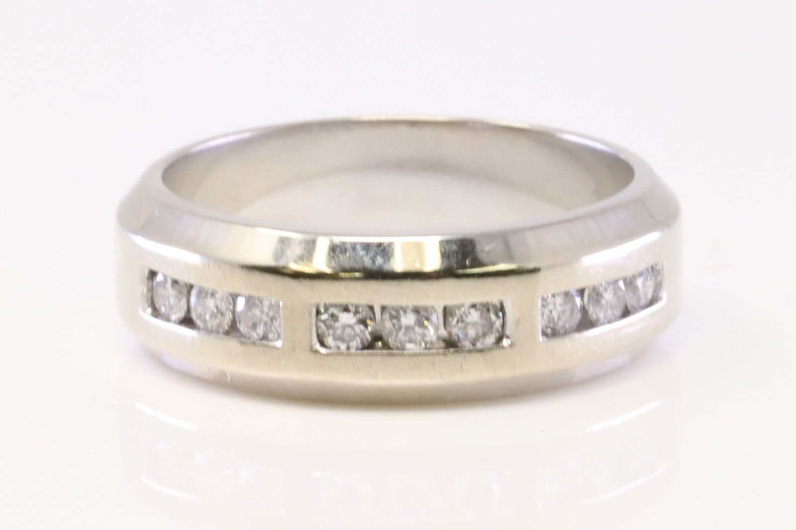 White Gold Diamond Ring. (1 of 4)