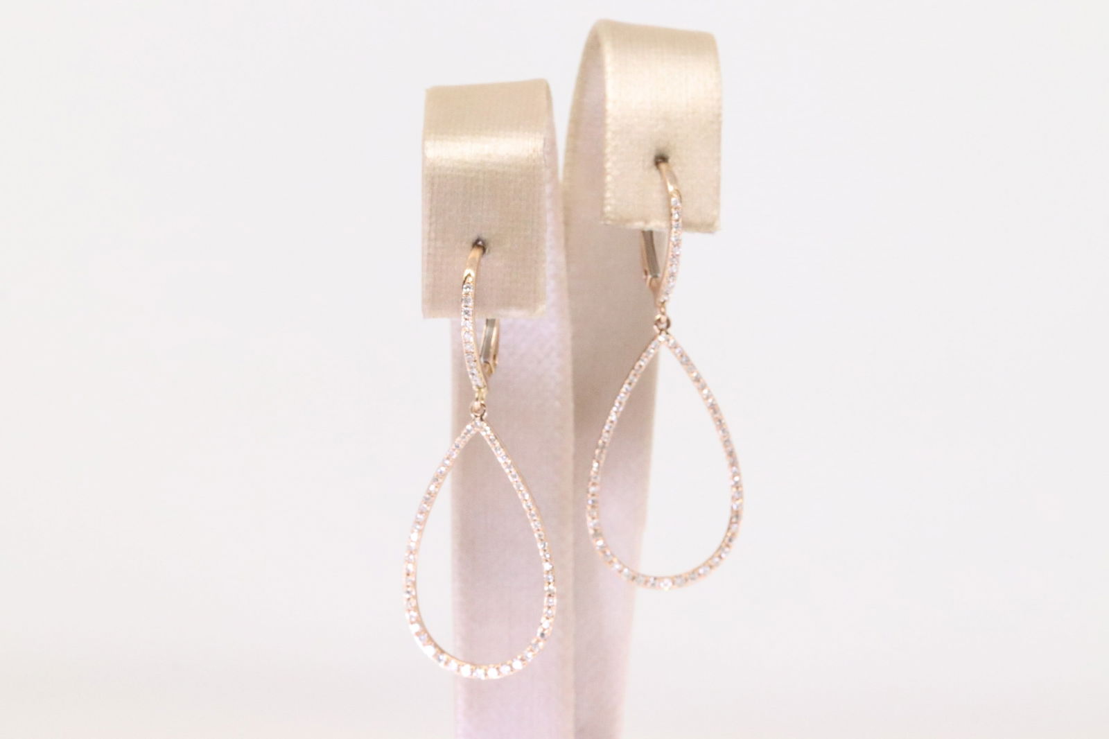 Hugguie Hoop Diamond Earring 14Kt. (1 of 4)