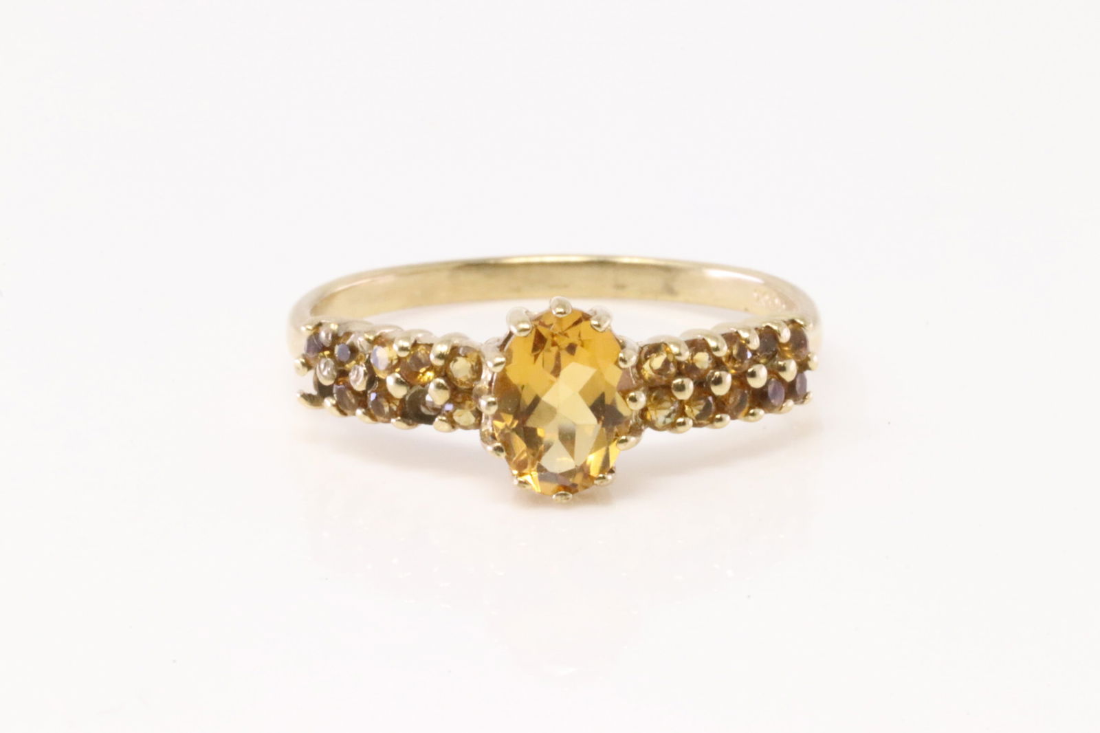 Citrine Ring 10Kt. (1 of 4)