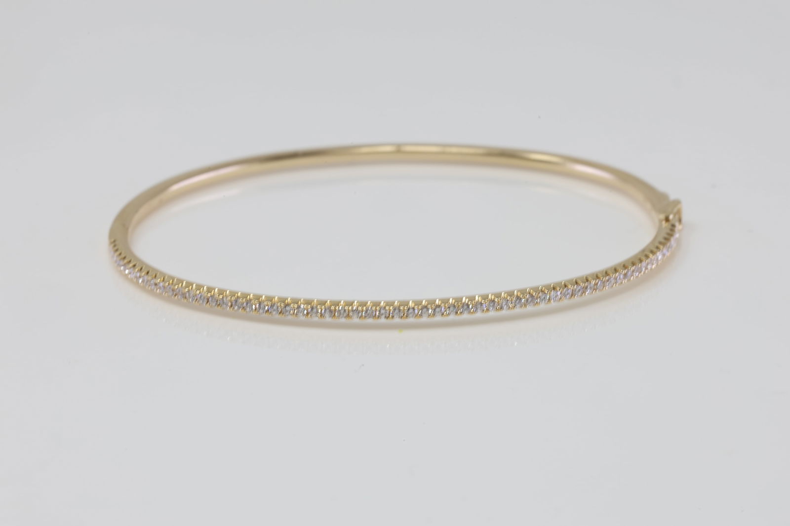 Shane Co Diamond Bangle Bracelet 14Kt. (1 of 4)