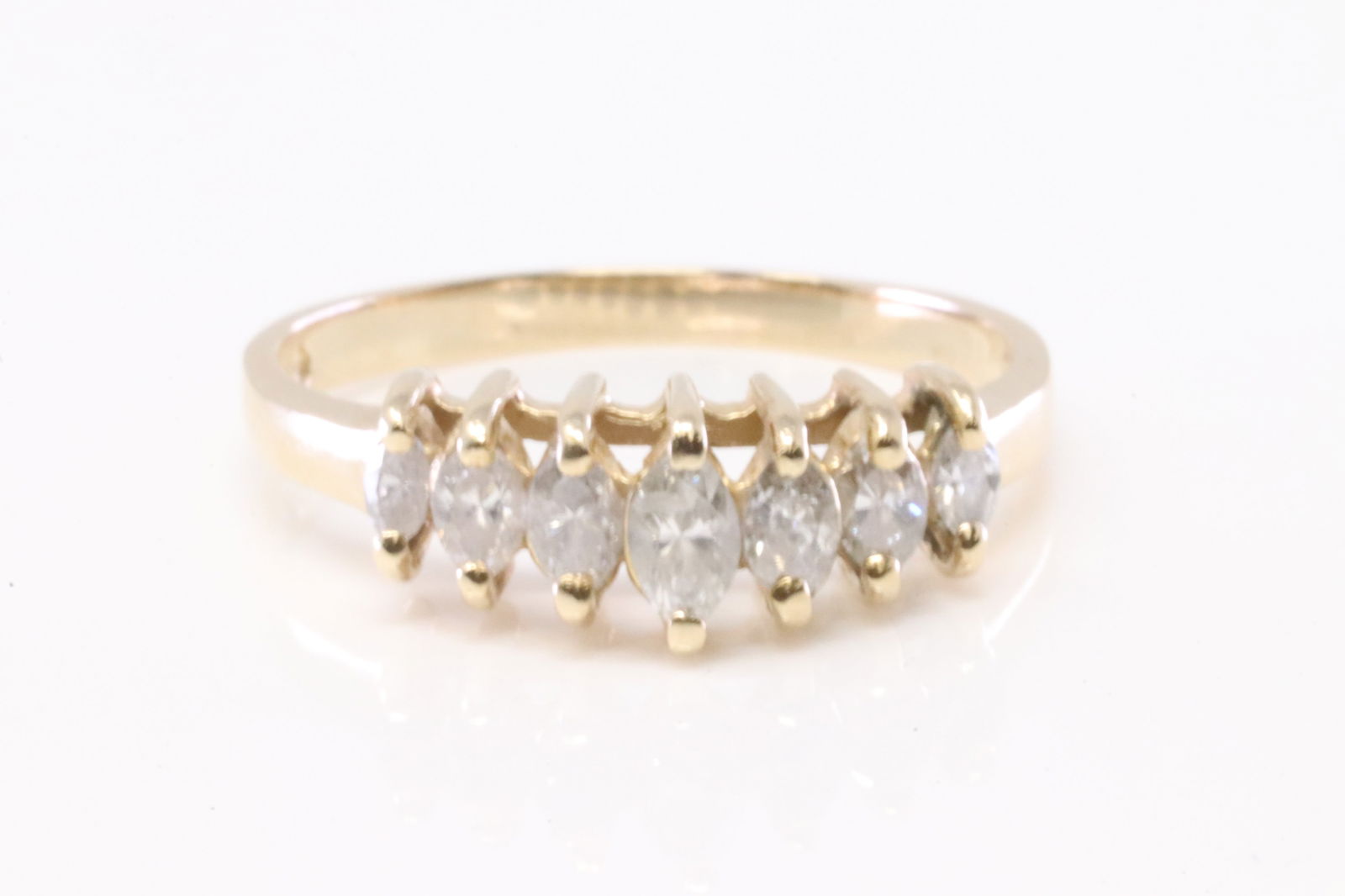 Marquise Diamond Ring 14Kt. (1 of 4)