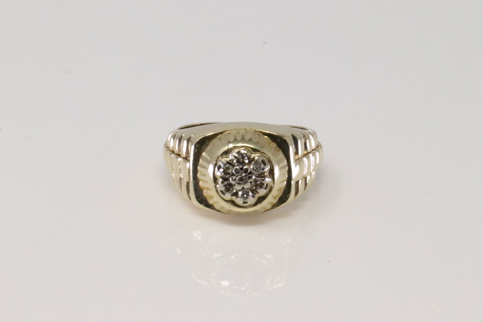 14kt Diamond Rolex Ring (1 of 4)