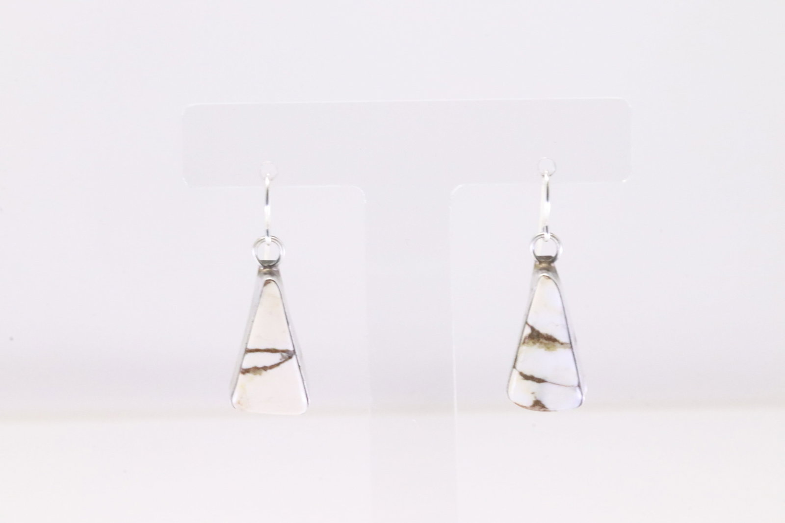 Native America Navajo Sterling Silver Wild Horse Dangling Earring's By Judith Dixon.: This is a Native America Navajo Sterling Silver Wild Horse Dangling Earring's By Judith Dixon.