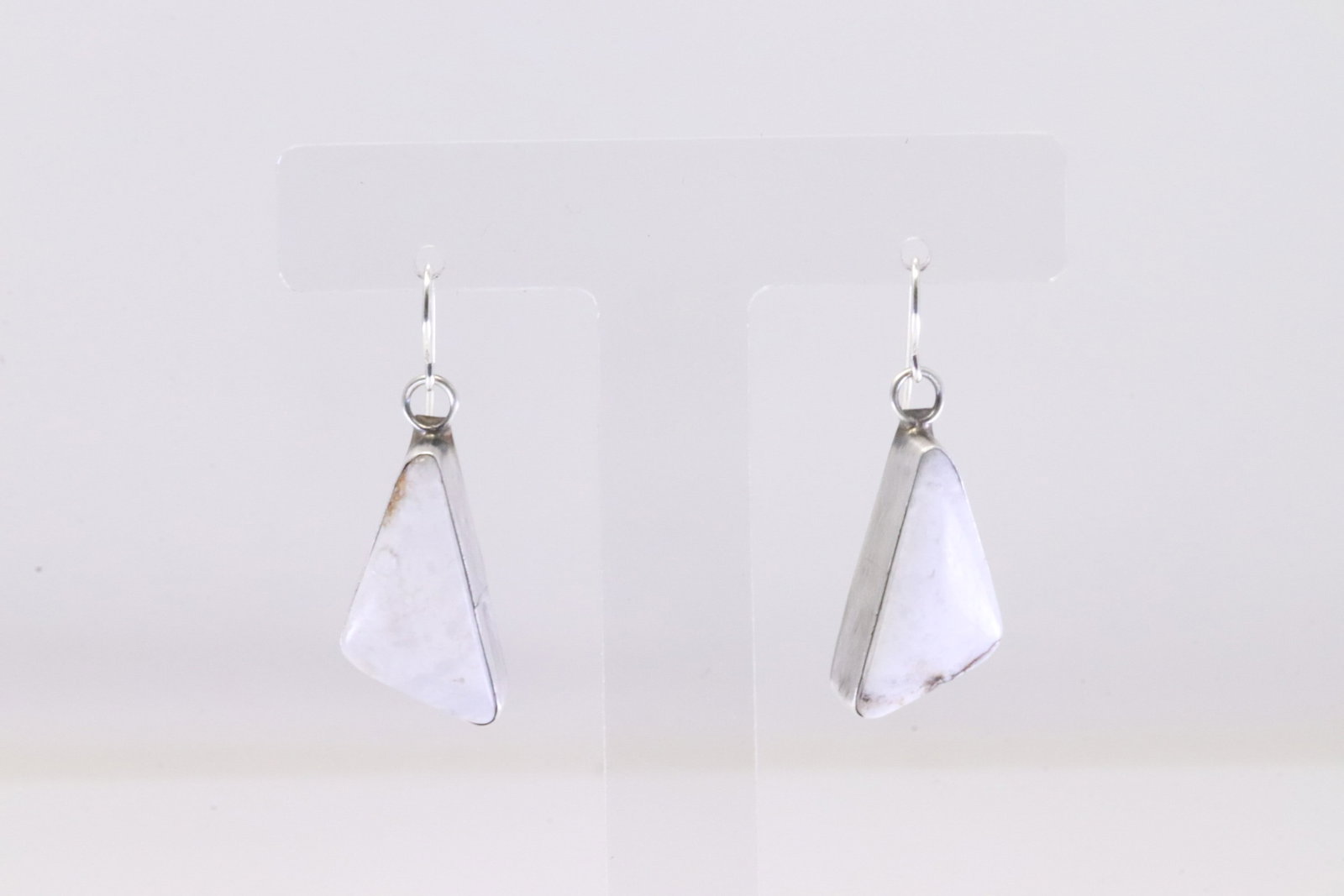 Native America Navajo Sterling Silver Wild Horse Dangling Earring's By Judith Dixon.: This is a Native America Navajo Sterling Silver Wild Horse Dangling Earring's By Judith Dixon.