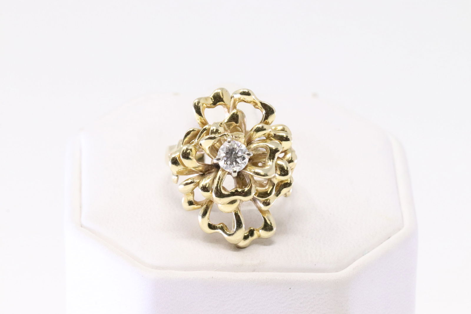 Diamond Ring 14Kt. (1 of 4)