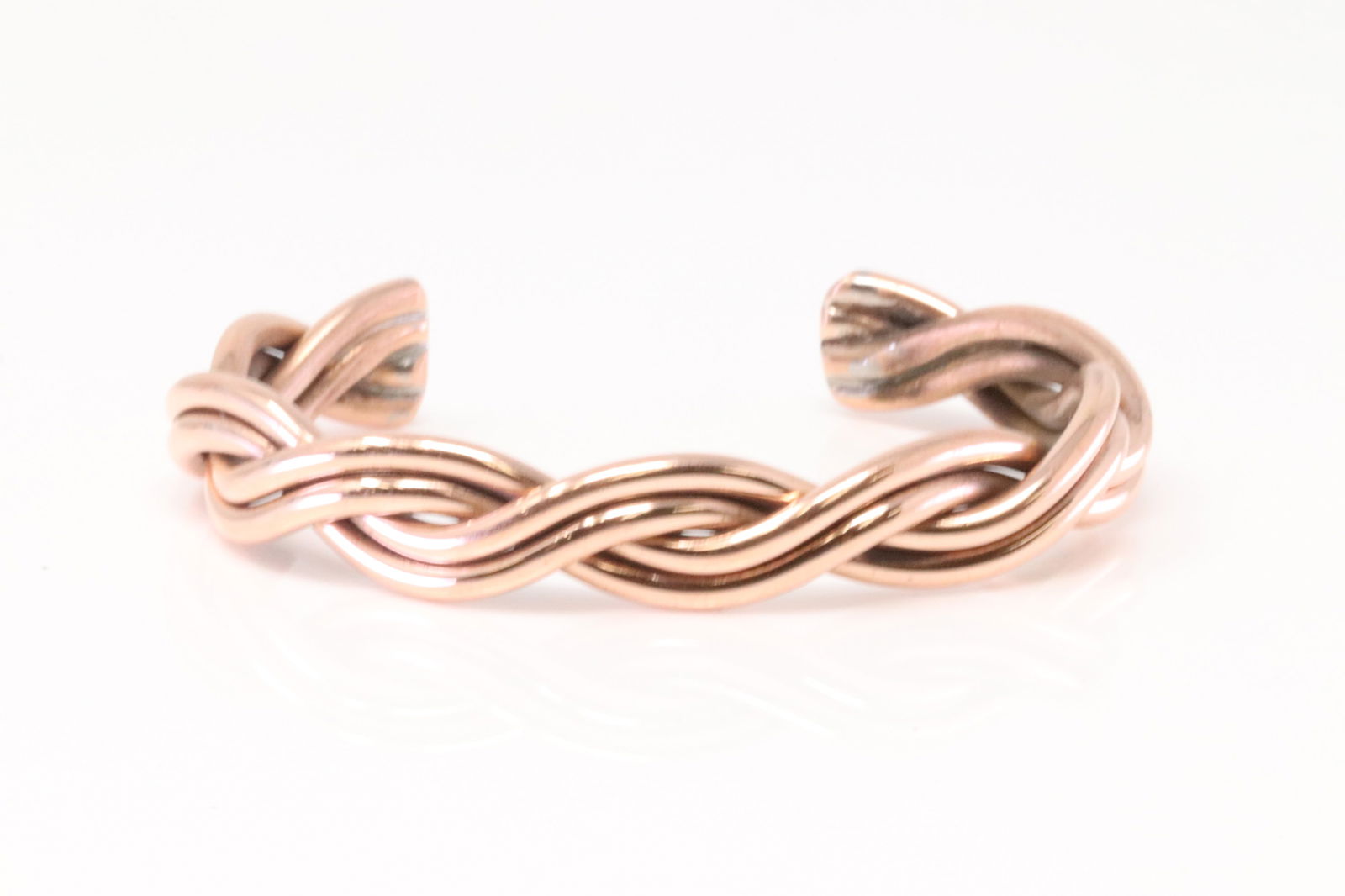 Native America Navajo Copper Bracelet Cuff By Elaine Tahe. (1 of 4)